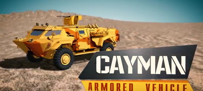 Armored vehicle «Cаyman»